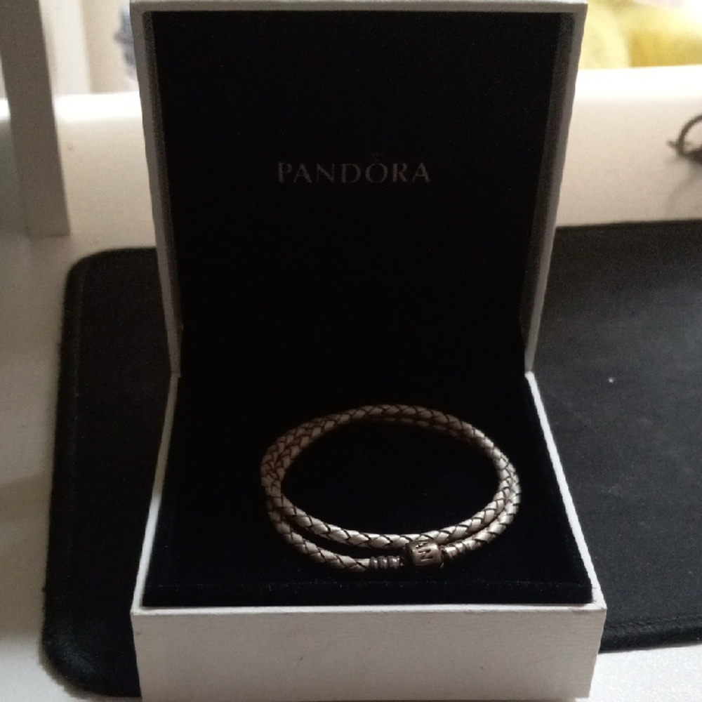 Pandora Silver Braided Bracelet